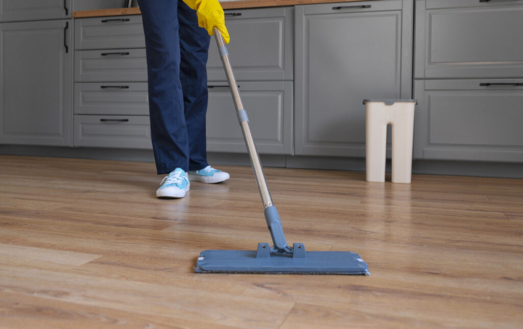 Nettoyage parquet